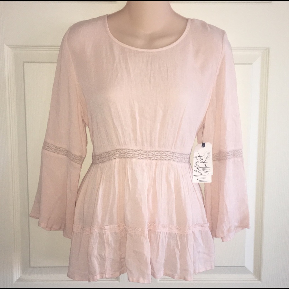 NWT Melrose and Market Blush Top